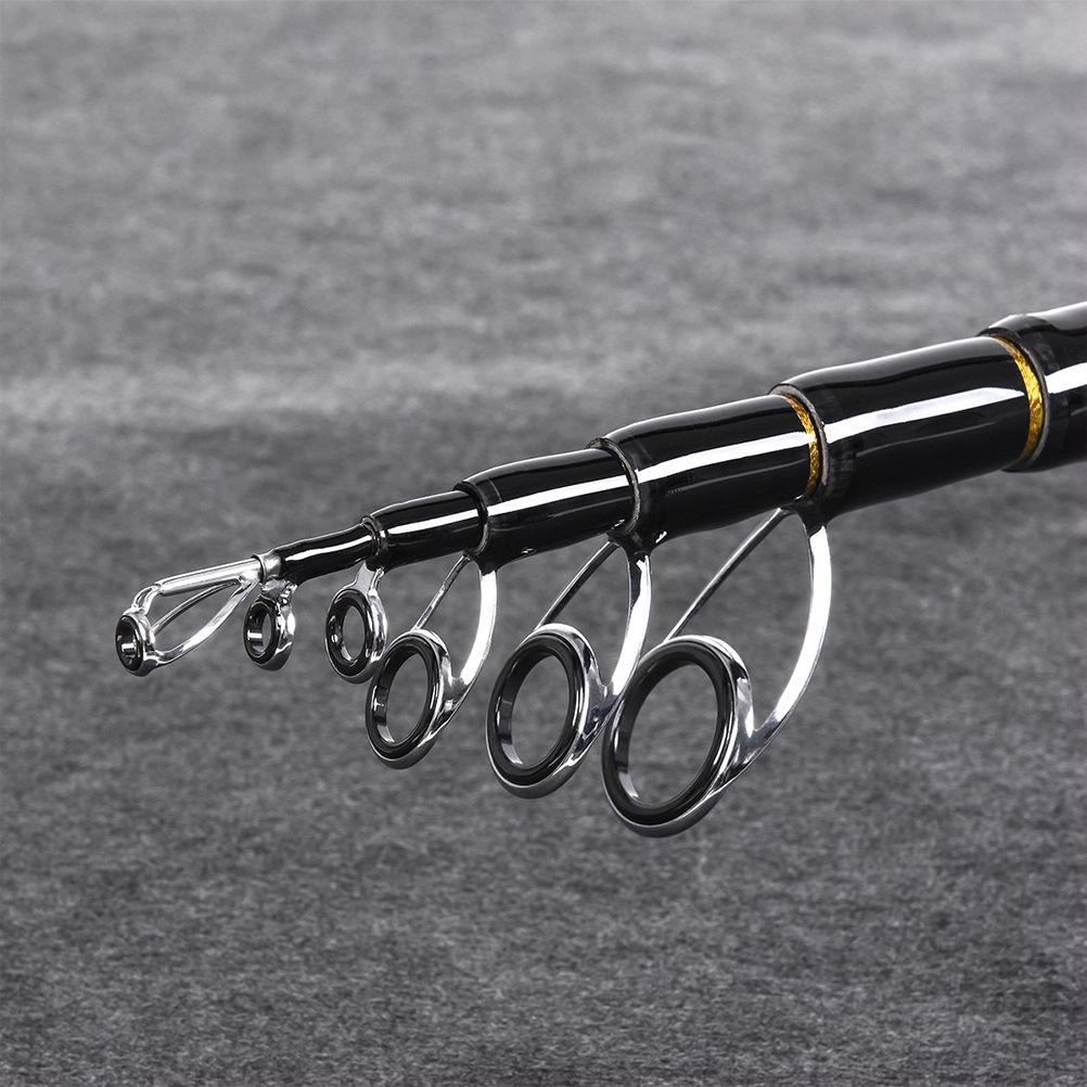 Telescopic Fishing Pole Portable Sea Fishing Rod Stylish Fishing Gear for Freshwater Saltwater Fishing Outdoor