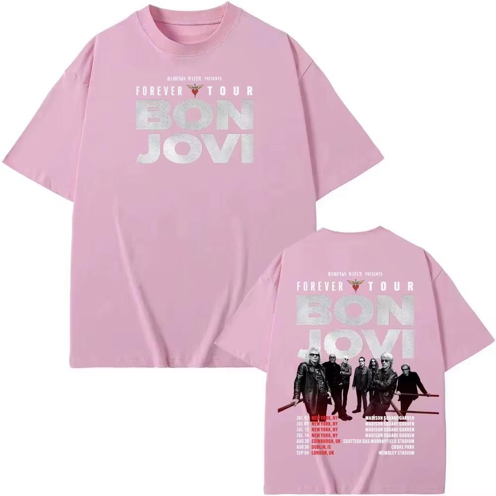 2026 Grunge Band Forever Tour 2026 Sommer Lässiges Baumwoll-T-Shirt Bequem Hochwertig Grafik