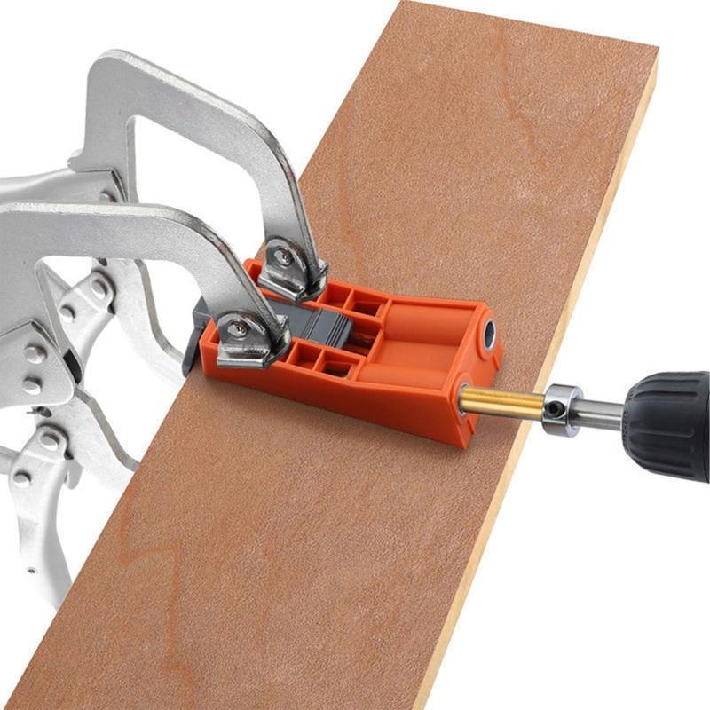 Woodworking Angled Hole Locator Drill With Magnet Guide Hole Fixture Drill Guide Hole Locator Hole Positioning Accessory