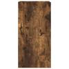 Plant Stand Smoked Oak 30 X 30 X 60 Cm Wood Based Material