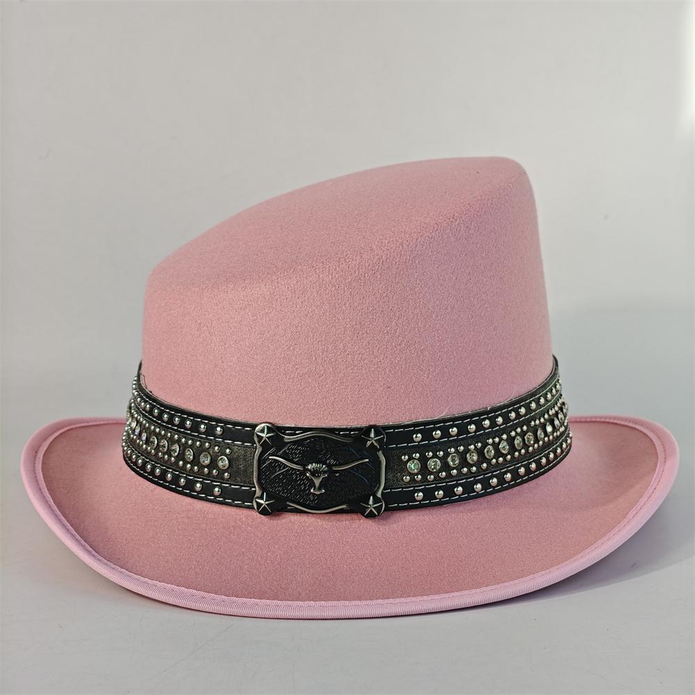 Schräges Oberteil Fedora Unisex Gentleman Cosplay Derby Bowlerhut Britische Form Hut Herbst Winter Magischer Hut Federzubehör
