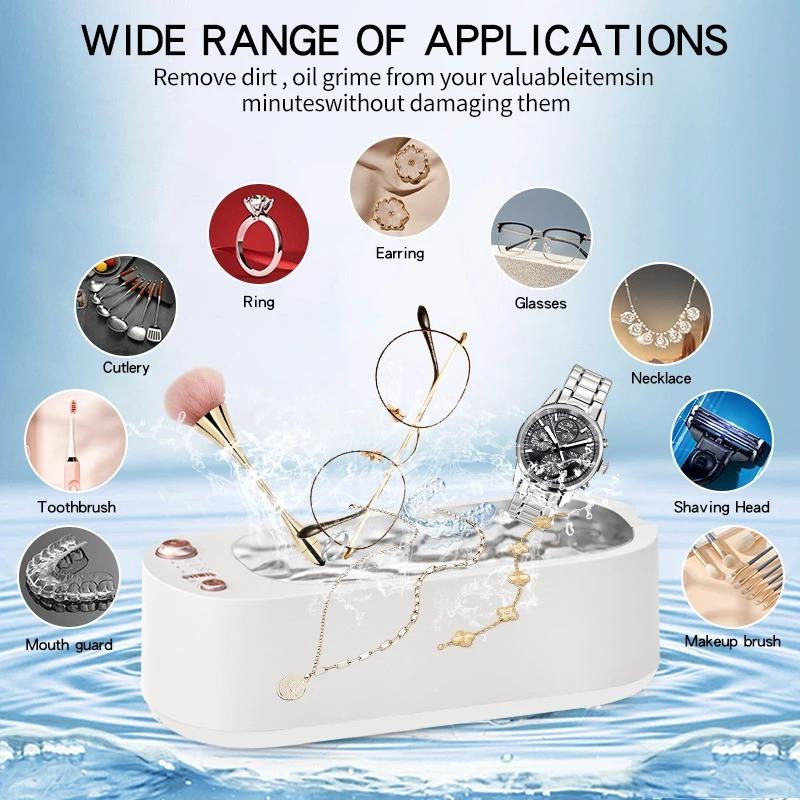 Xiaomi Xiaomi USB Rechargeable Ultrasonic Watch Strap Cleaner High-Frequency Deep Cleaning Machine with Adjustable Strength And Timer