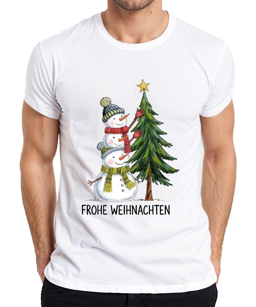 Merry Christmas Snowunisex Xmas Tree Cute Kids Unisexs Tshirt