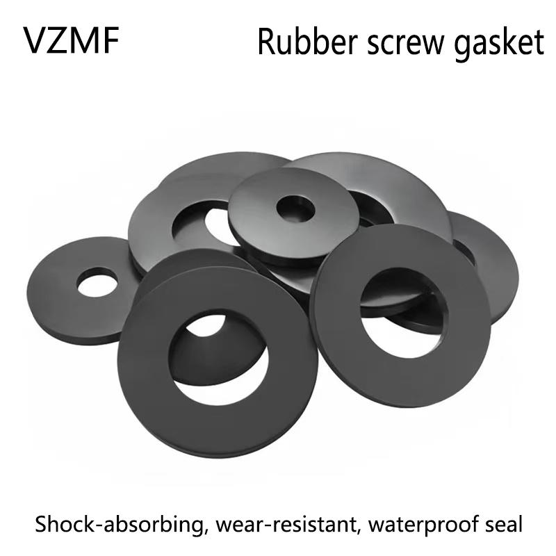 Rubber gasket screw seal ring waterproof soft Dingqing gasket cushion flat gasket temperature resistant shock absorbing gasket