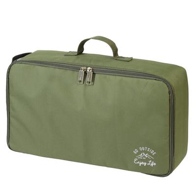 Outdoor Storage Case Yakiniku Cassette Stove Case with Pocket Olive Monte UF-41