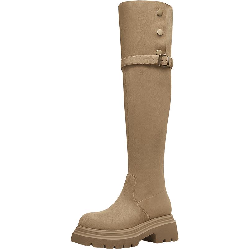 Teenmix Women s Slim Stretch Boots 39