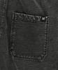 BROWNBREATH Tag Two Tuck Wide Denim Sweat Pants - Black