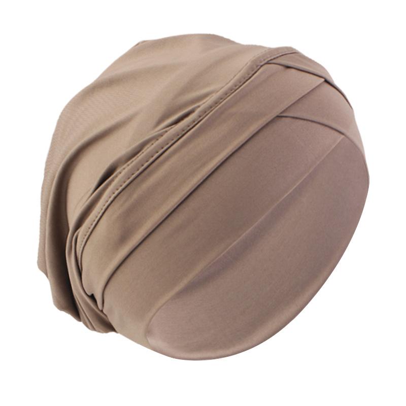 1Pc Solid Color Extra Long Tube Hijab New Women Indian Headwrap Magic Turban Head Wrap Polyester & Spandex
