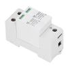 DC 1000V 40KA Surge Protector Arrester Protective Device for Photovoltaic Power System White 2P