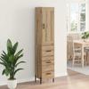 Highboard Artisan Oak 34.5 x 34 x 180 cm Particle Board