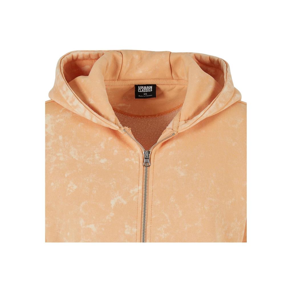 Urban Classics Womens/Ladies Washed Towelling Short Oversized Full Zip Hoodie