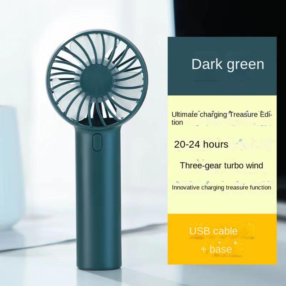 

Handheld Fan, Portable Mini Fan 3 Speeds, 2000mAh Small Hand Fan Battery Operated, Personal Makeup Eyelash Fan USB Rechargeable