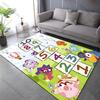 Cartoon Hopscotch Printed Carpet for Living Room Bedroom Bathroom Mat Creative Doormat Sofa Home Decor Children's Activity Area