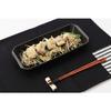 Ishigaki Delish Life Microwave Grilling Ceramic Plate for Meat and Fish, Rectangular, 25 X 11 Cm, Product Number: 4557