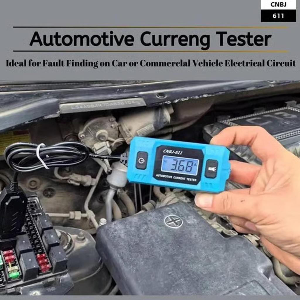 Automotive Circuit Tester Car Relay Current Detector Precise Circuit Detector For Automotive Industry Commercial Truck Vehicle
