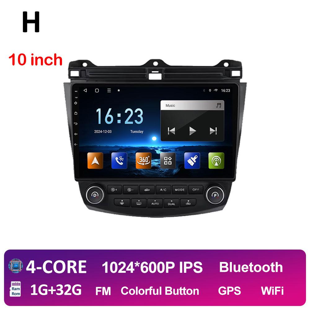 

Для Honda ACCORD 7 2004 2005 2006 2007 Беспроводной Carplay Android Auto Car Video Radio Мультимедийный плеер Вентилятор охлаждения Нет 2 din WIFI