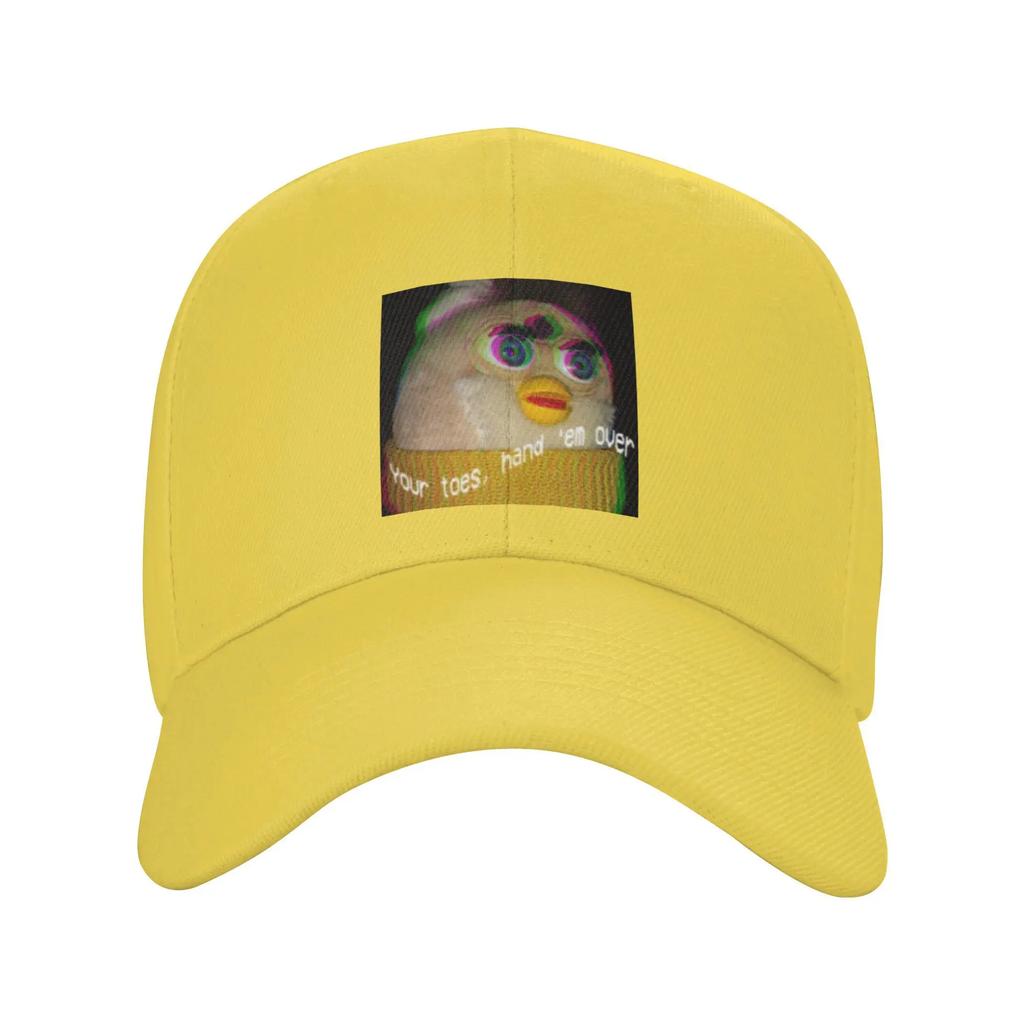 Unisex Baseball Hats Long Furby Give Him Your Toes Outdoor Streetwear Summer Sports Baseball Caps Hip Hop Cap Casquette Hats