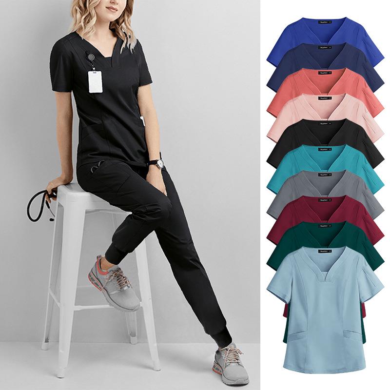 Elastic Quick-Dry Medical Workwear: Lightweight, Washable Gowns for Healthcare and Dental Professionals