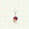 7pcs BTS Summer-themed Keychains, Featuring Real-life Portraits, and Celebrity Merchandise Support Charms.