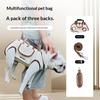 Adjustable Shoulder Handheld Travel Carrier Portable Outdoor Pets Bag for Dogs And Cats with Harness Clip - Daily Hiking Use