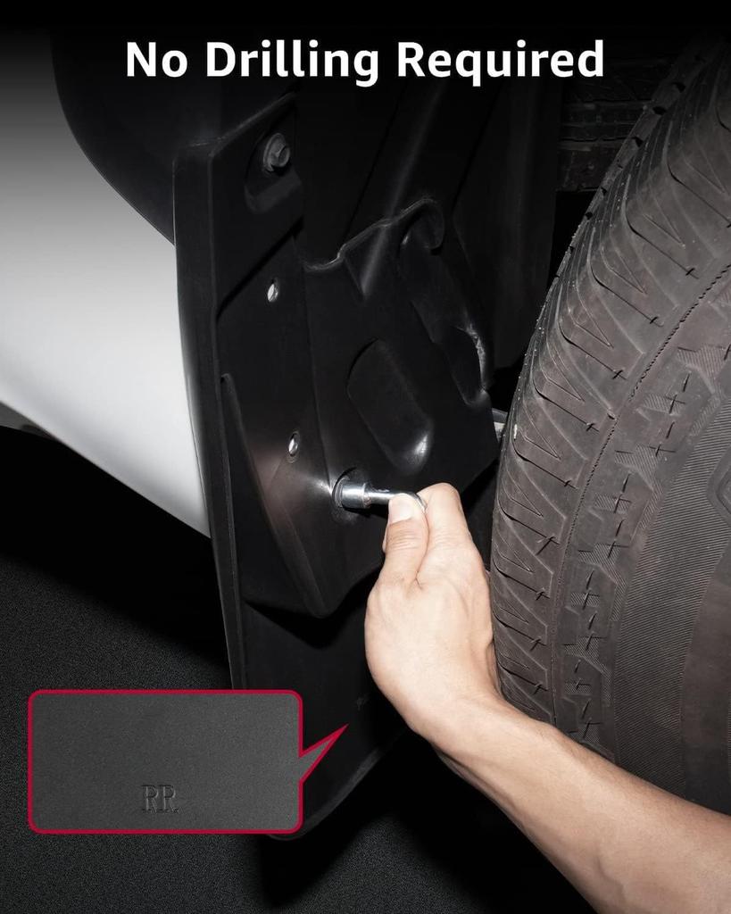 Car Mud Flaps for Tundra 2022 2023 2024 Fender Car Tire Conversion Parts Fender Hustler Mud Guards