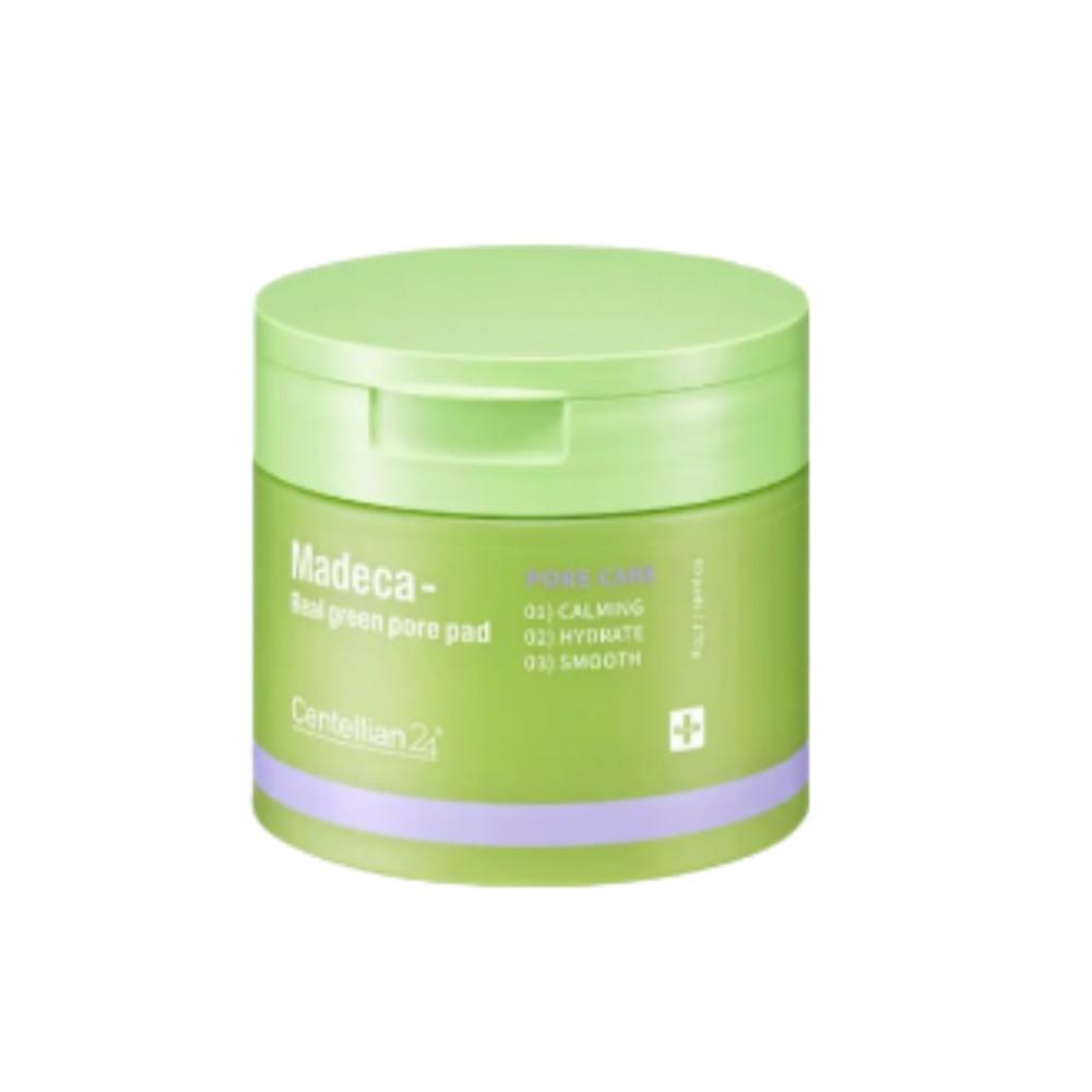 Centellian24 Madeca Real Green Pore Pads Centella Pore Care & Soothing Toner Pads (60 Pads)