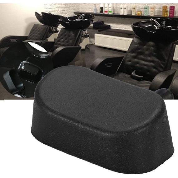 5 Colors Silicone Neck Rest Pillow, Shampoo Bowl Cushion, Beauty Salon Spa Hair Washing Sink Pillow, Hairdressing Tool (Black)