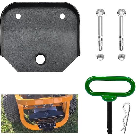 703-12302-0637 Hitch Plate, Towing Hitch Kit, Universal Heavy Duty Zero Turn Mower Trailer Hitch, Fit For Cub Cadet Ultima ZT1 42 46 50 54 & ZT2 Lawn