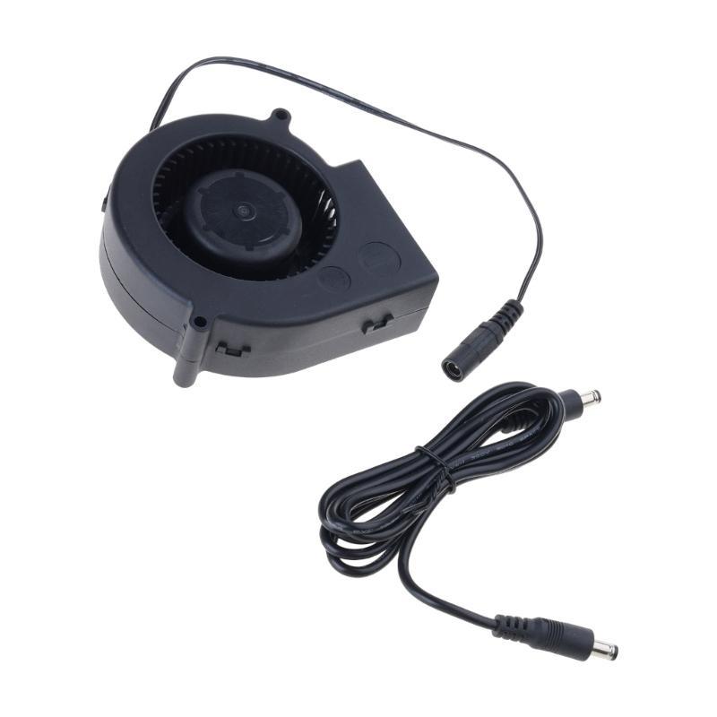  High Speed 2.94A 12V Turbos Blower for Outdoor BBQ Camping & 3D Printer Cooling