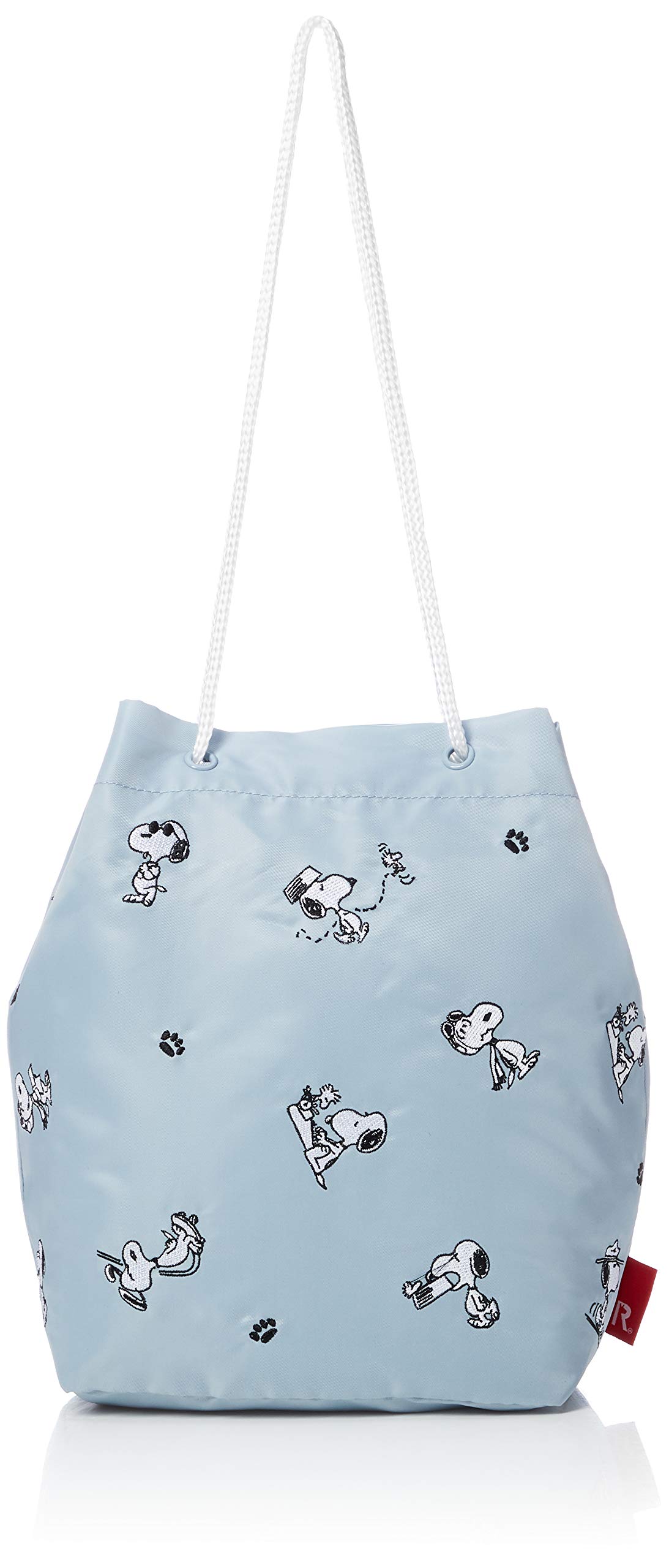 

Embroidery Mini Tote Bag SN Baby Lou Pochette Pattern ANUTS 8117 2019 Anuts Worldwide LLC Blue Gray [Rootto]