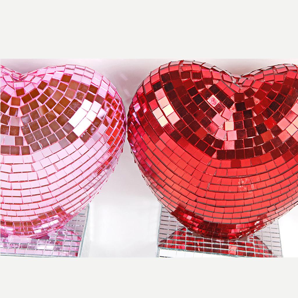 Kärleksspegel Tillbehör Alla hjärtans dag Bröllopsfest Live Hemma Atmosfär Dekoration Prydnader