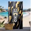 Juventus FC Potisknutá Plážová Osuška Rychleschnoucí Měkká Osuška Přenosná Velká Obdélníková Plážová Přikrývka na Cestování Bazén