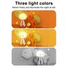 Jellyfish Night Light for Kids Bed Frame Touch Control Jellyfish Lamp with Flexible Tentacles Rechargeable Baby Nursery Lamp Cute Gift for Baby Shower