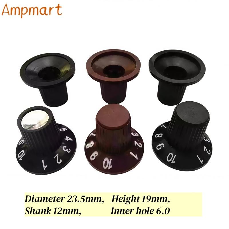 23.5×19mm Plastic Spline Shaft Knob With Digital Scale For DIY Potentiometer Volume Switch Audio Instrument HardwareGood product