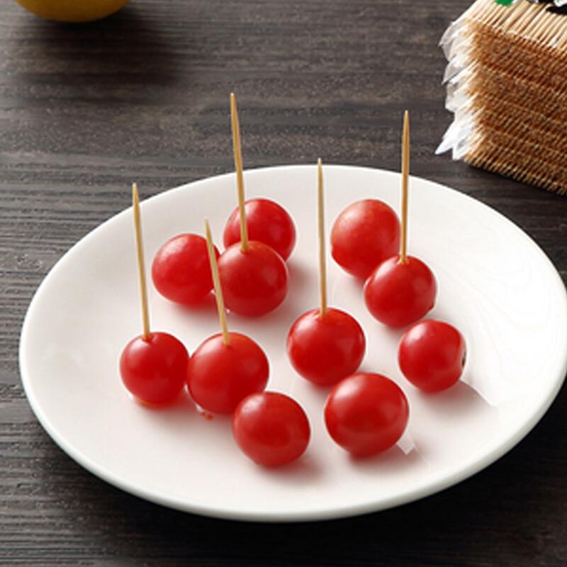 Homeglen Disposable Double-Ended Bamboo Toothpicks