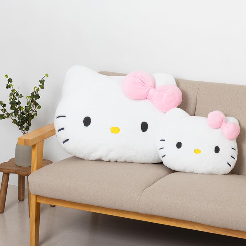 Sanrio Hello Kitty Face Shaped Cushion M 272655