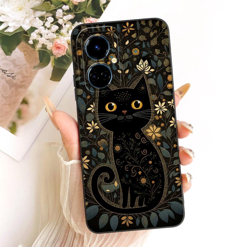 For Tecno Camon 19 Pro 5G Case CI7n Cute Rabbit Cartoon Cover Shockproof Phone Case For Tecno Camon 19 Neo Camon19 Pro Soft Bags