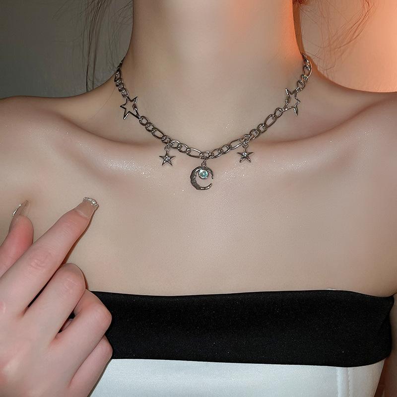 Корейская заколка-брошь с кисточкой и жемчугом, цепочка на ключицы в холодном стиле, цепочка для свитера