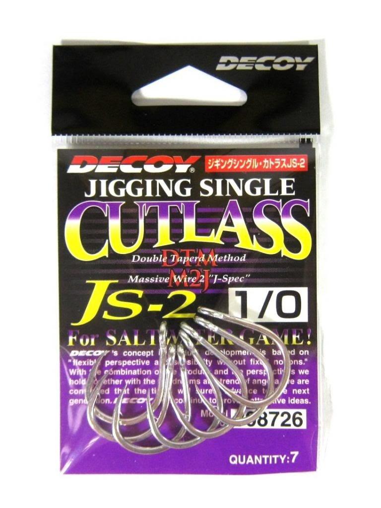 Katsuichi Decoy JS-2 Jigging Single Cutlass #3/0 #3/0