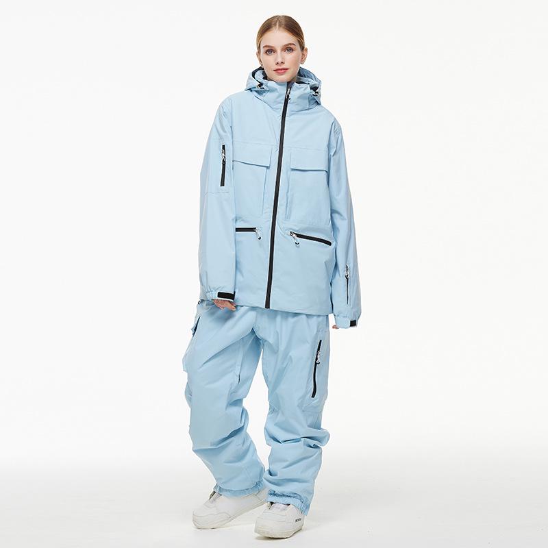 

Men s and Women s Ski Suit Set 2024-2025: Windproof, Waterproof, Warm. XXL