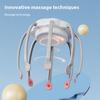 1PC 3 Modes Radio Electric Head Massager, Octopus Head Massager - Portable 360 Degree Head Massager