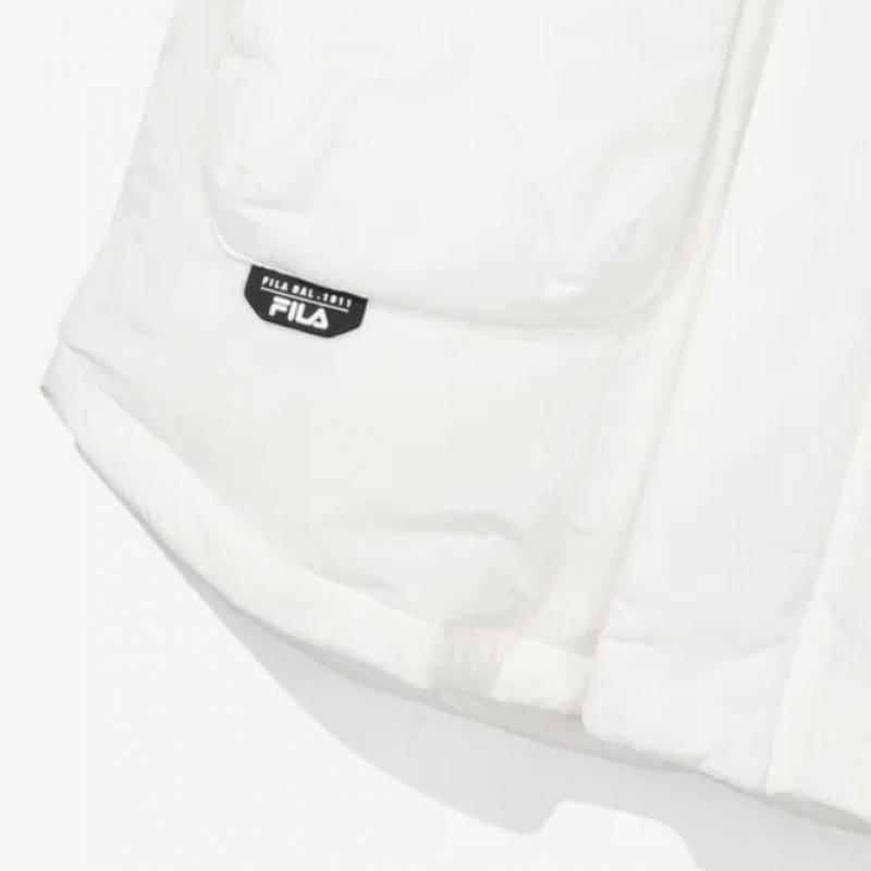 [fila Kids] Cloud Short Hoodie Down  Fk2djf4107x Owh  q0zFk2djf4107xOwh