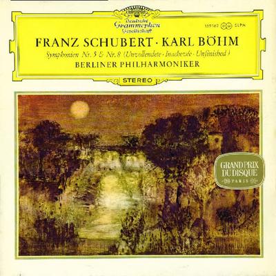 LP Record KARL BHM BERLINER PHILHARMONIKER  Franz Schubert Symphonies No. 5   139162 DEUTSCHE GRAMM 1974 South Kore Classical Used