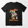 Cotton Teeshirt Unisex Fashion T Shirts Woo Hoo Duck Tales Art Gift for Fans Essential T Shirt Male Oneck Short Sleeve Casual Tops