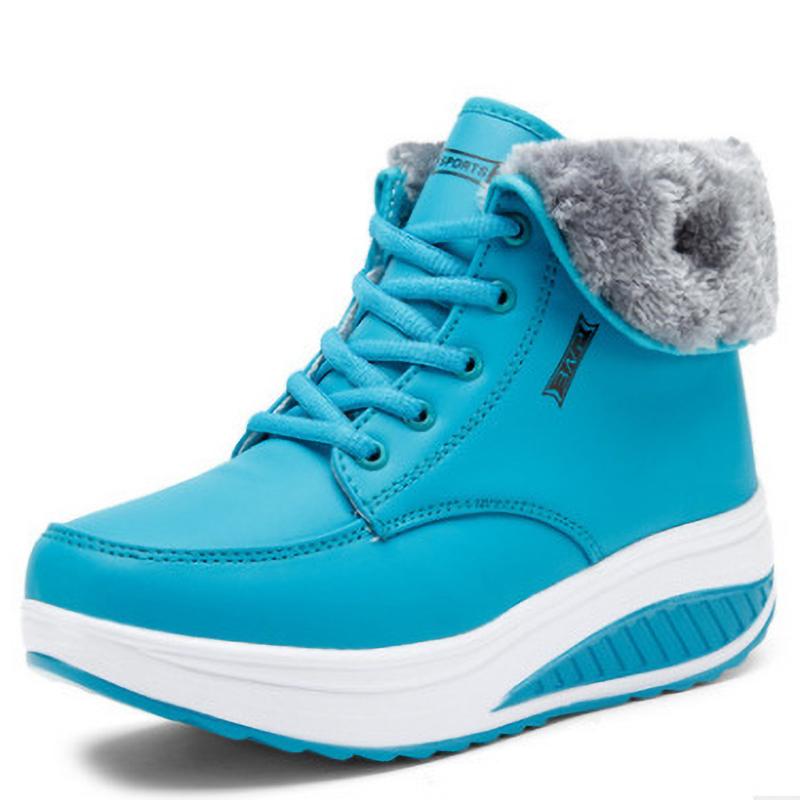 Waterproof Winter Women Boots Warm Women's Snow Boot Outdoor Sneakers Fur Platform Ankle