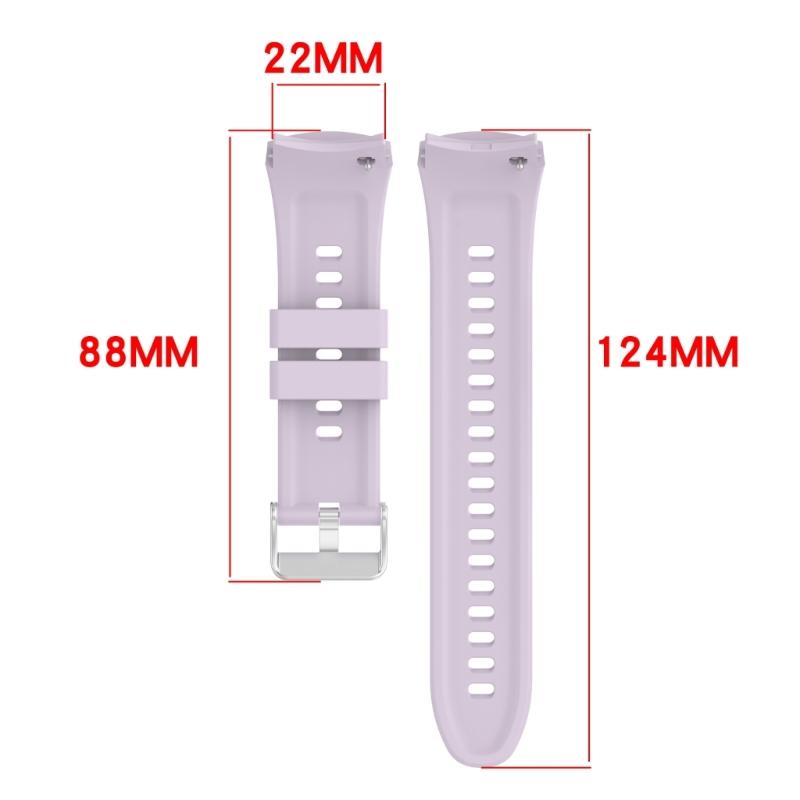 Silicone Wriststrap Replacement Quick Release Bracelets Watch Band Breathable Belt Straps for Watch 5 42mm/46mm