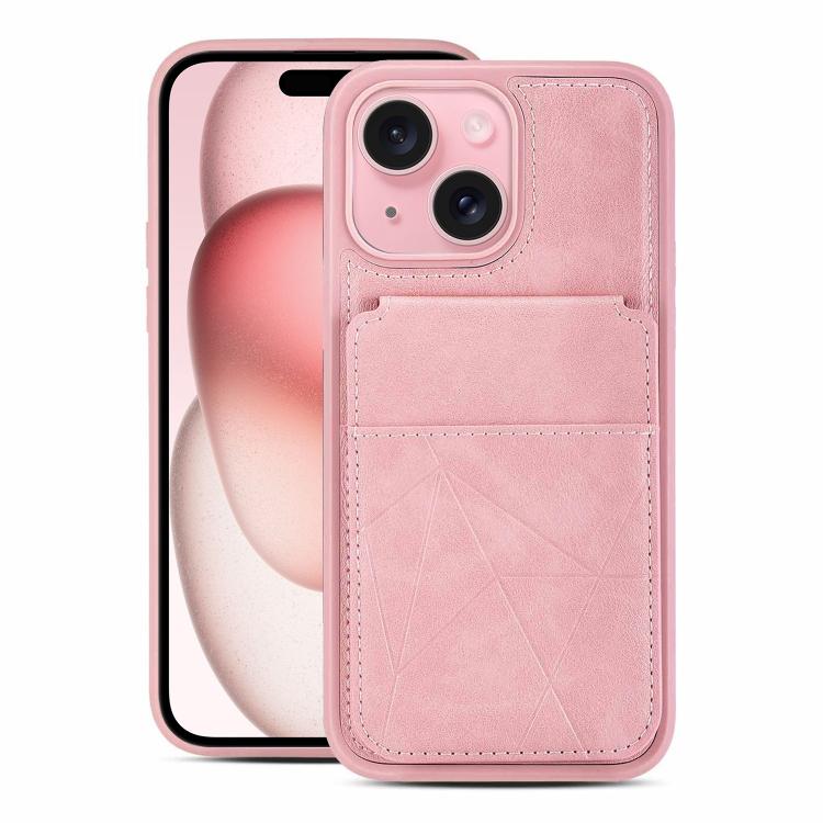 Multifunctional Vertical Flip Card Wallet Holder Vegan Leather Back Phone Case