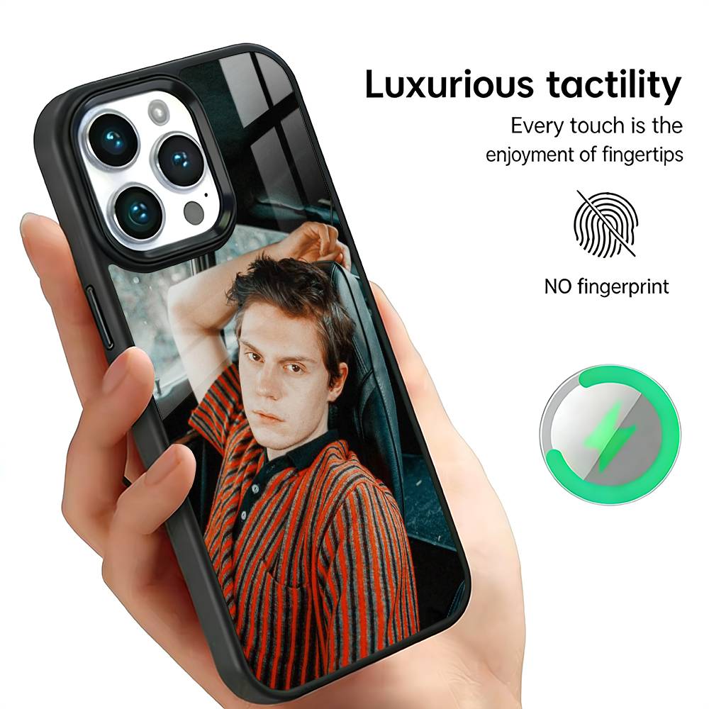

E-Evan P-Peters Phone Case For iPhone17,16,15,14,13,12,11 Plus,Pro Max For Magsafe Wireless Charging iPhone13