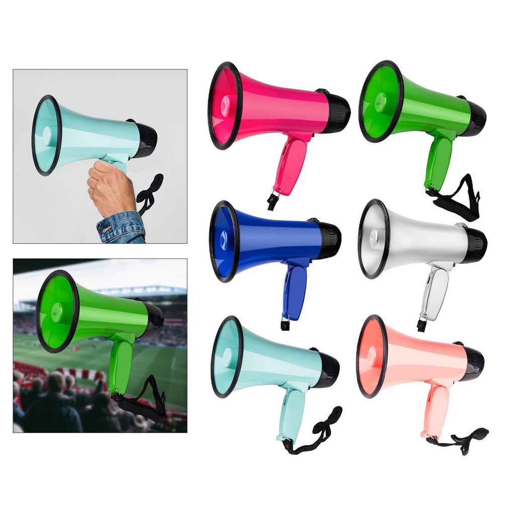 1 Stück Handheld Megafon Tragbarer Leichter Megafon Lautsprecher Stimme 25W Aufnahme Für Sportveranstaltungen Promotion Kleines Werkzeug