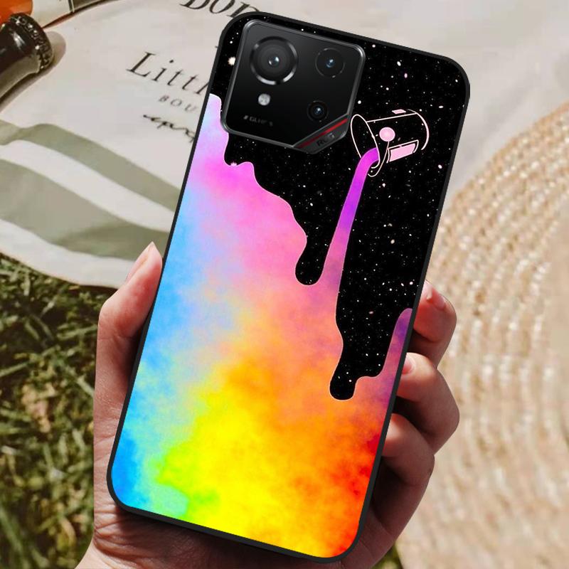 Für Asus ROG Phone 9 Hülle Weiche TPU Silikon Rückseite für Asus ROG Phone 9 5G Handyhüllen ROG9 AI2501 2025 Niedliche Cartoon Capa